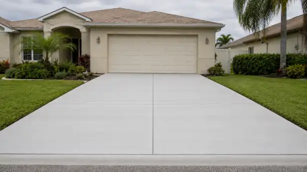 driveways work - after